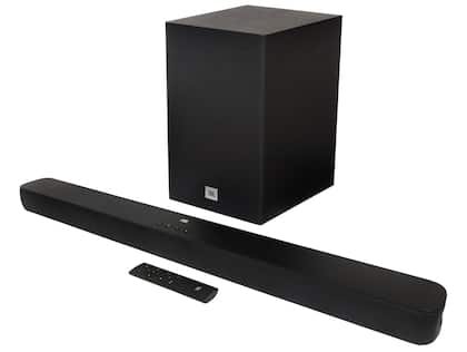 Soundbar JBL Cinema 2.1 Bluetooth com Subwoofer sem Fio 110W USB