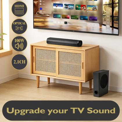 Imagem de Soundbar LEMEGA Edge X Boost 2.1 100W Bluetooth HDMI ARC