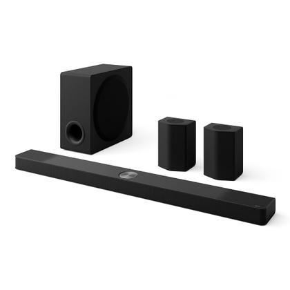 Imagem de SoundBar LG com Subwoofer sem Fio, Dolby Atmos, 9.1.5 Canais, AI Room Calibration Pro, DTS X e 810W RMS - S95TR