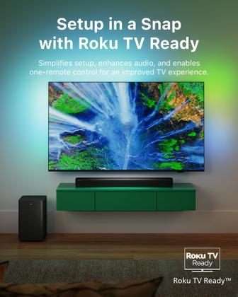Imagem de Soundbar Philips B4500 2.1 com Bluetooth sem fio 140 W