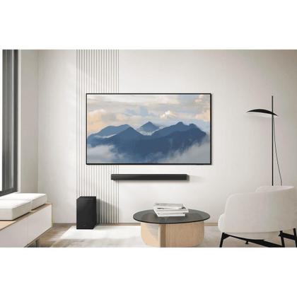 Imagem de Soundbar Samsung B-Series HW-B650F 3.1 canais Subwoofer incluso 2025, Sincronia sonora, Dolby Audio / DTS Virtual:X, Equalização automática