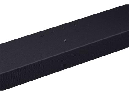 Imagem de Soundbar Samsung HW-B400F, com 2.0 canais, Bluetooth, Subwoofer integrado e HDMI ARC