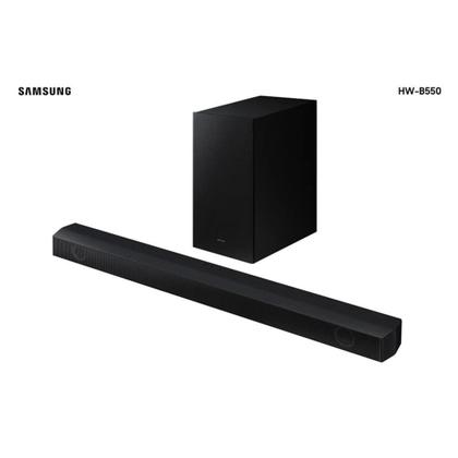 Imagem de Soundbar Samsung HW-B550, com 2.1 canais, Bluetooth e Subwoofer sem Fio - HW-B550/ZD