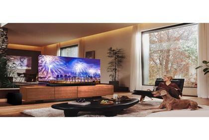 Imagem de Soundbar Samsung HW-B550, com 2.1 canais, Bluetooth e Subwoofer sem Fio - HW-B550/ZD