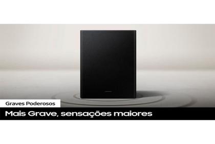 Imagem de Soundbar Samsung HW-B550, com 2.1 canais, Bluetooth e Subwoofer sem Fio - HW-B550/ZD