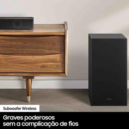 Imagem de Soundbar Samsung HW-B550, com 2.1 canais, Bluetooth e Subwoofer sem fio