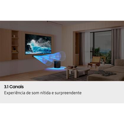 Imagem de Soundbar Samsung HW-B650F, 3.1 Canais, com Subwoofer, Dolby Audio, Bluetooth, Preta - HW-B650F/ZD