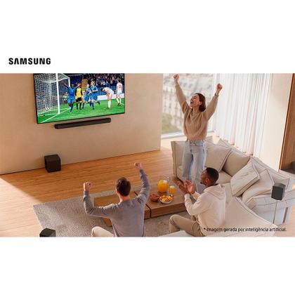 Imagem de Soundbar Samsung Série Q com 11.1.4 canais, Subwoofer e Caixas traseiras 2026 - HW-Q990H