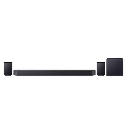 Imagem de Soundbar Samsung Série Q HW-Q990H, Bluetooth, 656W, com Subwoofer Sem Fio, 11.1.4 Canais, Dolby Atmos, Preto - HWQ990HZD