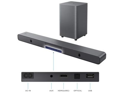 Imagem de Soundbar TCL S55H 2.1 Canais Bluetooth com Subwoofer sem Fio 120W