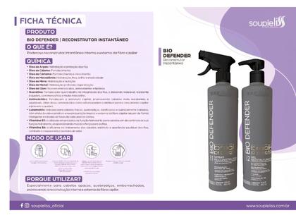 Imagem de Soupleliss Kit Bio Defender Anti Emborrachamento 2x500ml