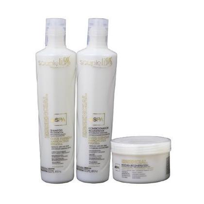 Imagem de Soupleliss Kit SPA Essencial Shampoo+Condicionador+Máscara 3x300ml