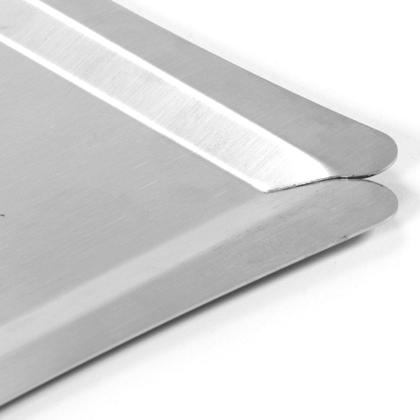 Imagem de Sousplast Quadrado - 27x27 Cm - Inox