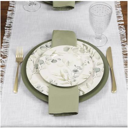 Imagem de Sousplat Basic Verde Eucalipto 33Cm - Copa & Cia