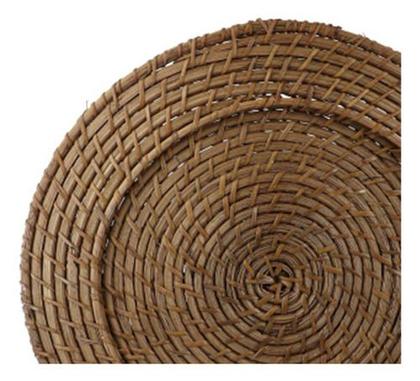 Imagem de Sousplat Redondo Bambu Rattan 33cm