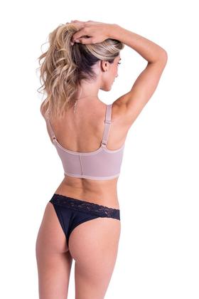 Imagem de Soutien Sutiã Sustentação Mama Seios Pós Cirúrgico Com Reforço Fecho Frontal Mamoplastia 1614