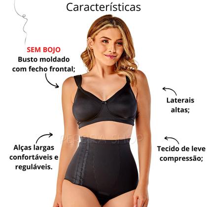 Imagem de Soutien Sutiã Sutian Amamentação Amamentar Plus Size Alças Largas Reforçadas Sem Bojo Com Aro 311602