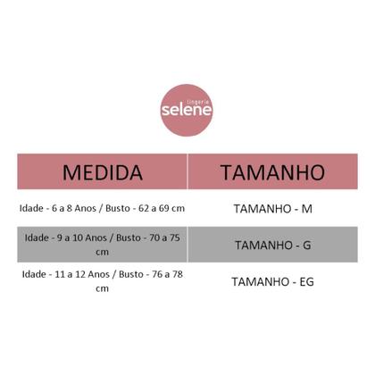 Imagem de Soutien Top Infantil Juvenil Selene Sem Costura