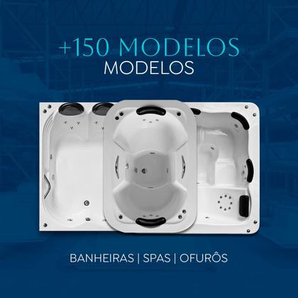 Imagem de Spa Quadrado Magnolia COMPLETO com hidro