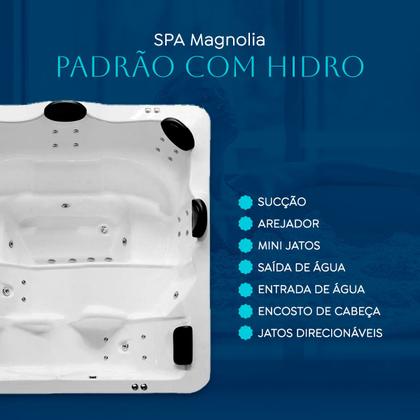 Imagem de Spa Quadrado Magnolia PADRÃO com hidro
