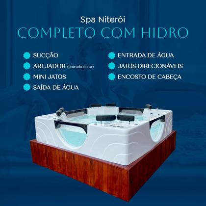 Imagem de Spa Quadrado Niterói LUXO COMPLETO com hidro
