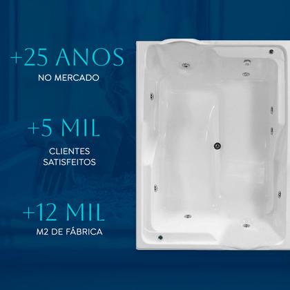 Imagem de Spa Retangular Lorenza com hidro