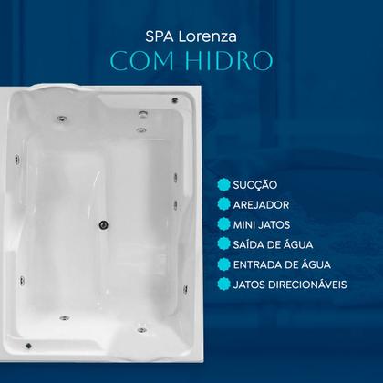 Imagem de Spa Retangular Lorenza com hidro