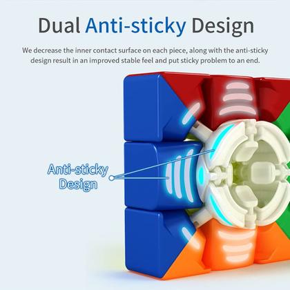 Imagem de Speed Cube BromoCube Moyu RS3M 3x3 magnético sem adesivo