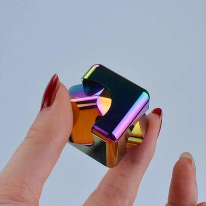 Imagem de Spinner Fidget Cube Anti-Ansiedade para Crianças - Brinquedo de Descompressão