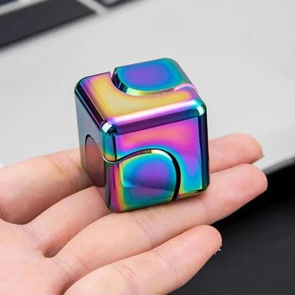 Imagem de Spinner Fidget Cube Anti-Ansiedade para Crianças - Brinquedo de Descompressão