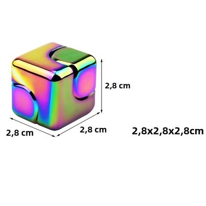 Imagem de Spinner Fidget Cube Anti-Ansiedade para Crianças - Brinquedo de Descompressão