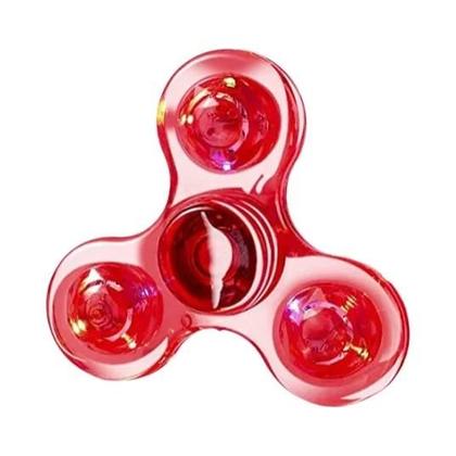 Imagem de Spinner Fidget LED Luminoso - Brilha no Escuro - Brinquedo EDC para Alívio do Stress