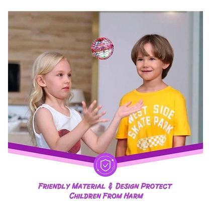 Imagem de Spinner Voador Led Flynova Pro Bola Esfera Mini Drone Cores Diversas