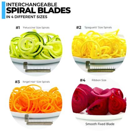 Imagem de Spiralizador de 3 Lâminas Impecable Culinary Objects (ICO) - Aço Inoxidável