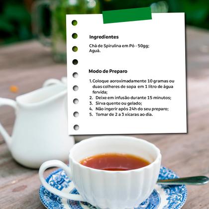Imagem de Spirulina Natura Ingredientes Puros e Qualidade Superior Kit 4 50g