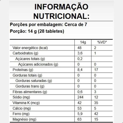 Imagem de Spirulina Premium 500mg (600 Tabletes) - Pura Vida