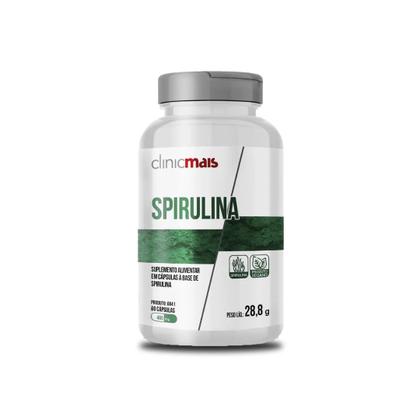 Imagem de Spirulina Vegana 60 Cápsulas ClinicMais