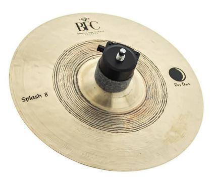 Imagem de Splash BFC Brazilian Finest Cymbals Dry Dark 08 DDSP8 em Bronze B20