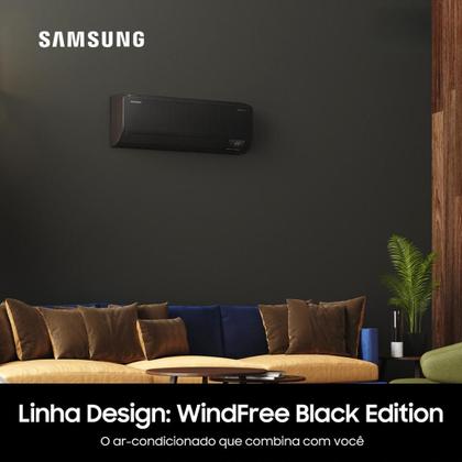 Imagem de Split Parede Samsung Windfree Connect Black Inverter 24 000 Btu h Qf R-410a 220v/1f