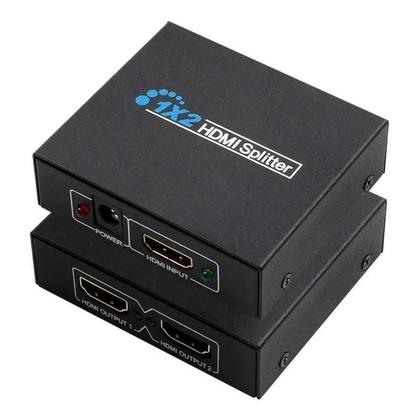 Imagem de Splitter 1X2 Distribuidor De Sinal Hdmi 3D Duplicado Tv