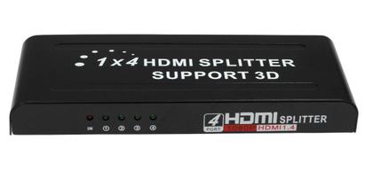 Imagem de Splitter 1X4 1 Entrada 4 Saídas Hdmi 1080P 3D Distribuidor