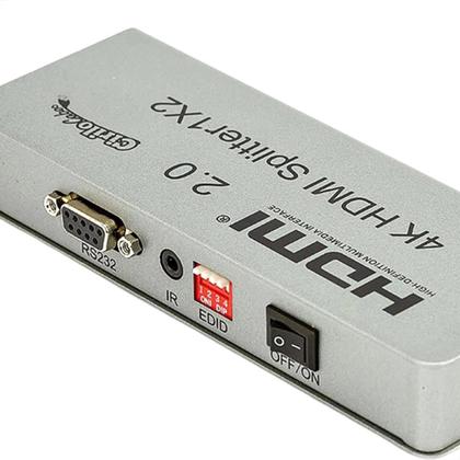 Imagem de Splitter 2.0 Hdmi 1X2 4 - Kit 5