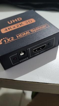 Imagem de Splitter Distribuidor Divisor Hdmi 1x2 - Versão 2.0 4K