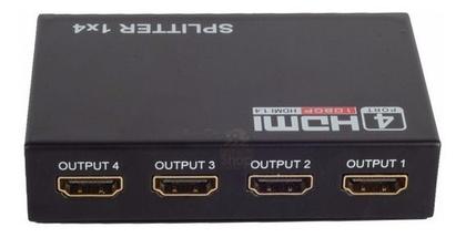 Imagem de Splitter Hdmi 1x4 Divisor Hdmi In1 Para Output 41