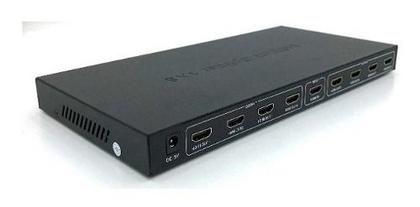 Imagem de Splitter Hdmi 1x8 Distribuidor Divisor C/fonte