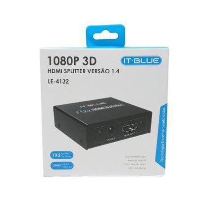 Imagem de Splitter Hdmi It-Blue 1080P Versão 1.4 Le-4132 2 Saidas