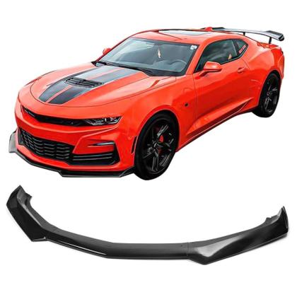 Imagem de Spoiler Dianteiro Chevrolet Camaro Black Piano Zl1 Saia Fron