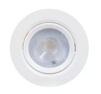 Imagem de Spot 5W Luminária Led Redondo Embutido Bivolt 3000K 6500K