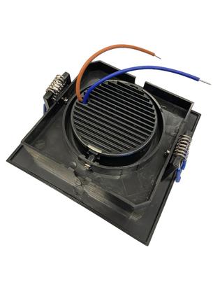 Imagem de Spot Cob Recuado Infinito LED Integrado Embutir 5W Quadrado