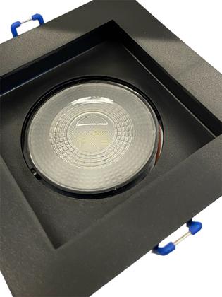 Imagem de Spot Cob Recuado Infinito LED Integrado Embutir 5W Quadrado